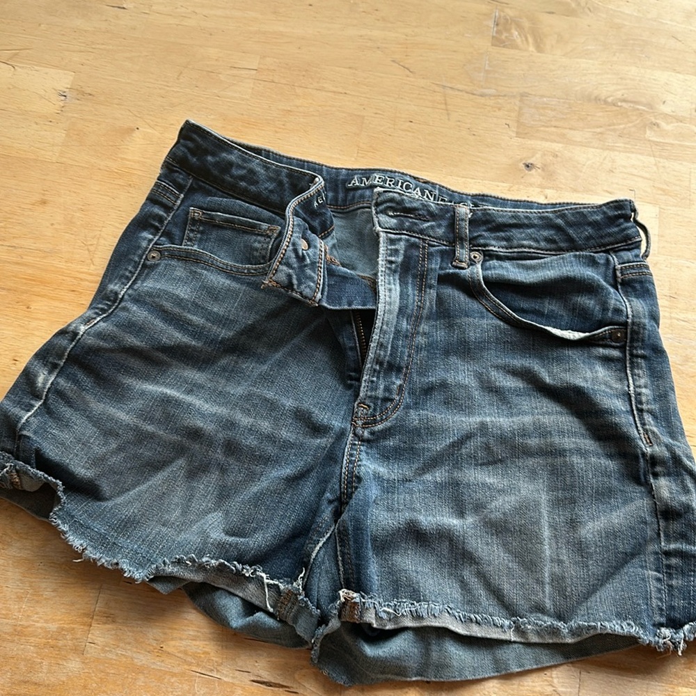 Blue shorts